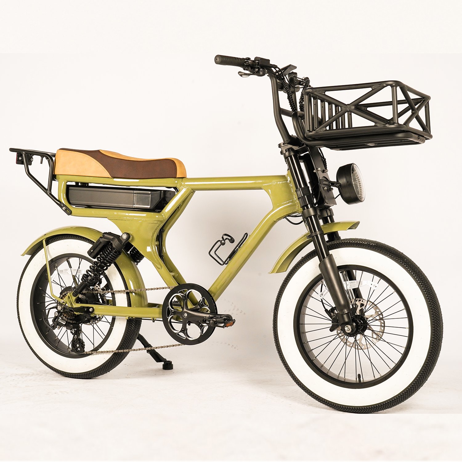 High Power Cheap Mountain Bike 20 Inch Fat Tire Electric Bicycle 15Ah Lithium Battery Dirt Electric Dirt Bike Adult