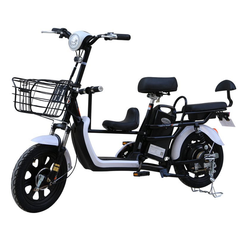 Cheap Parent-child Electric Bike Adult Electric Scooter Motorcycle Hidden Battery Three seats Electric Bicycle