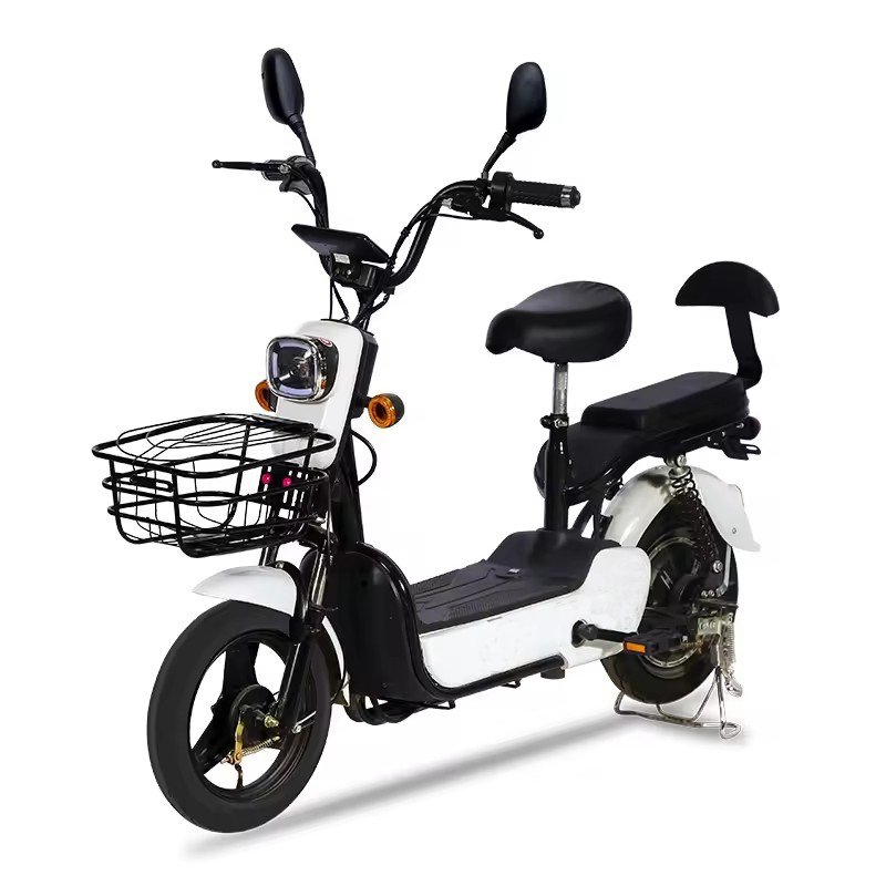 2024 Hot sales 48v 12ah electric bike ebike electric bicycle scooter 350W Electric City Bike for adult listrik sepeda