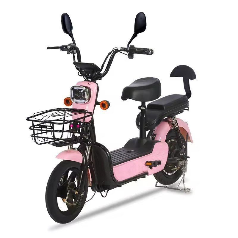 2024 Hot sales 48v 12ah electric bike ebike electric bicycle scooter 350W Electric City Bike for adult listrik sepeda