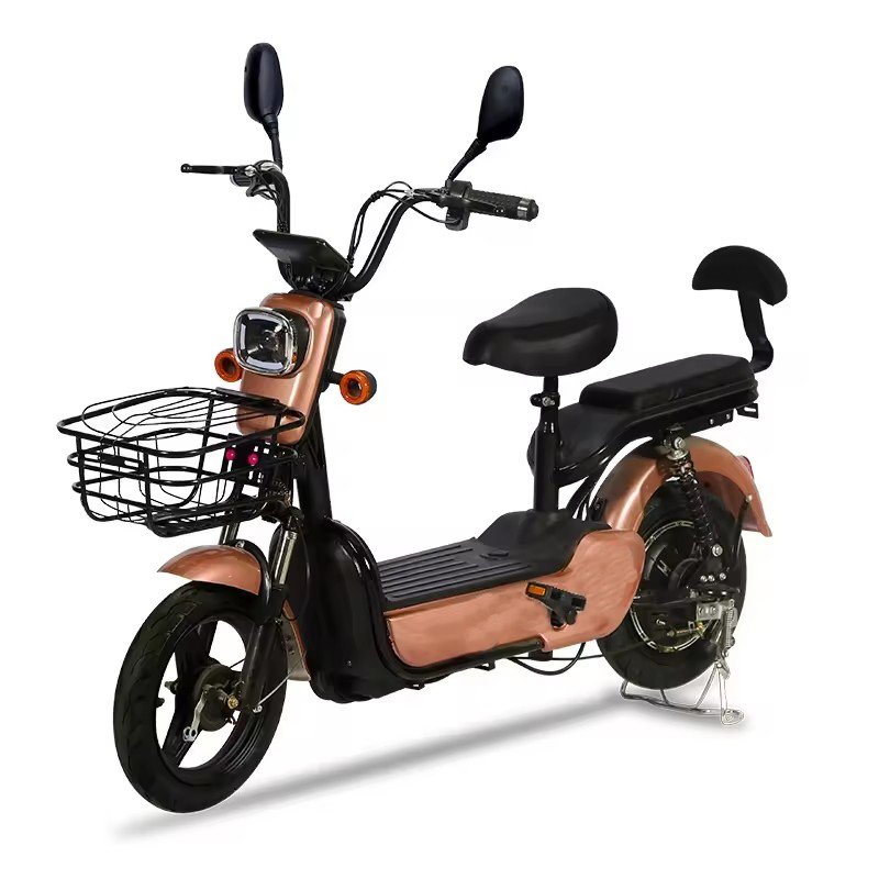 2024 Hot sales 48v 12ah electric bike ebike electric bicycle scooter 350W Electric City Bike for adult listrik sepeda