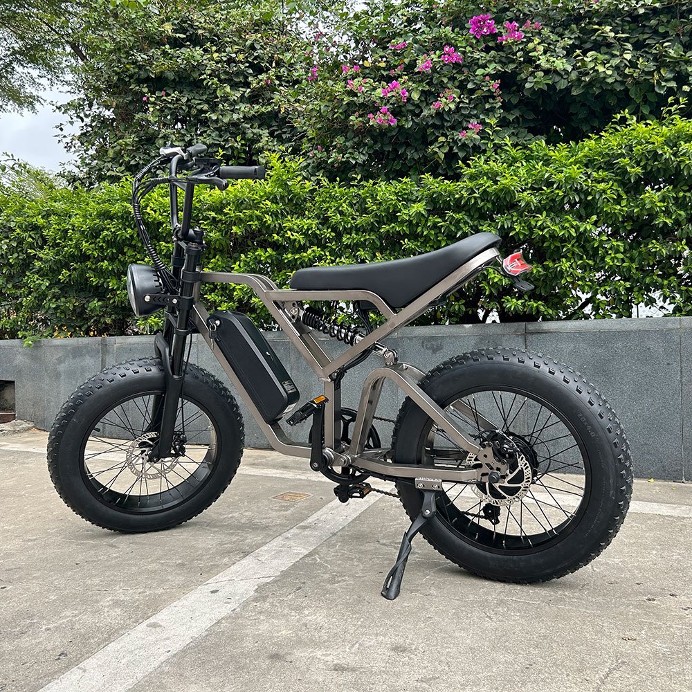 EU Warehouse In Stock 500W 750W 1000W Fat Tire E-bike Electric Bike Mountain Moped for Adult Vintage Retro Electric Bicycle