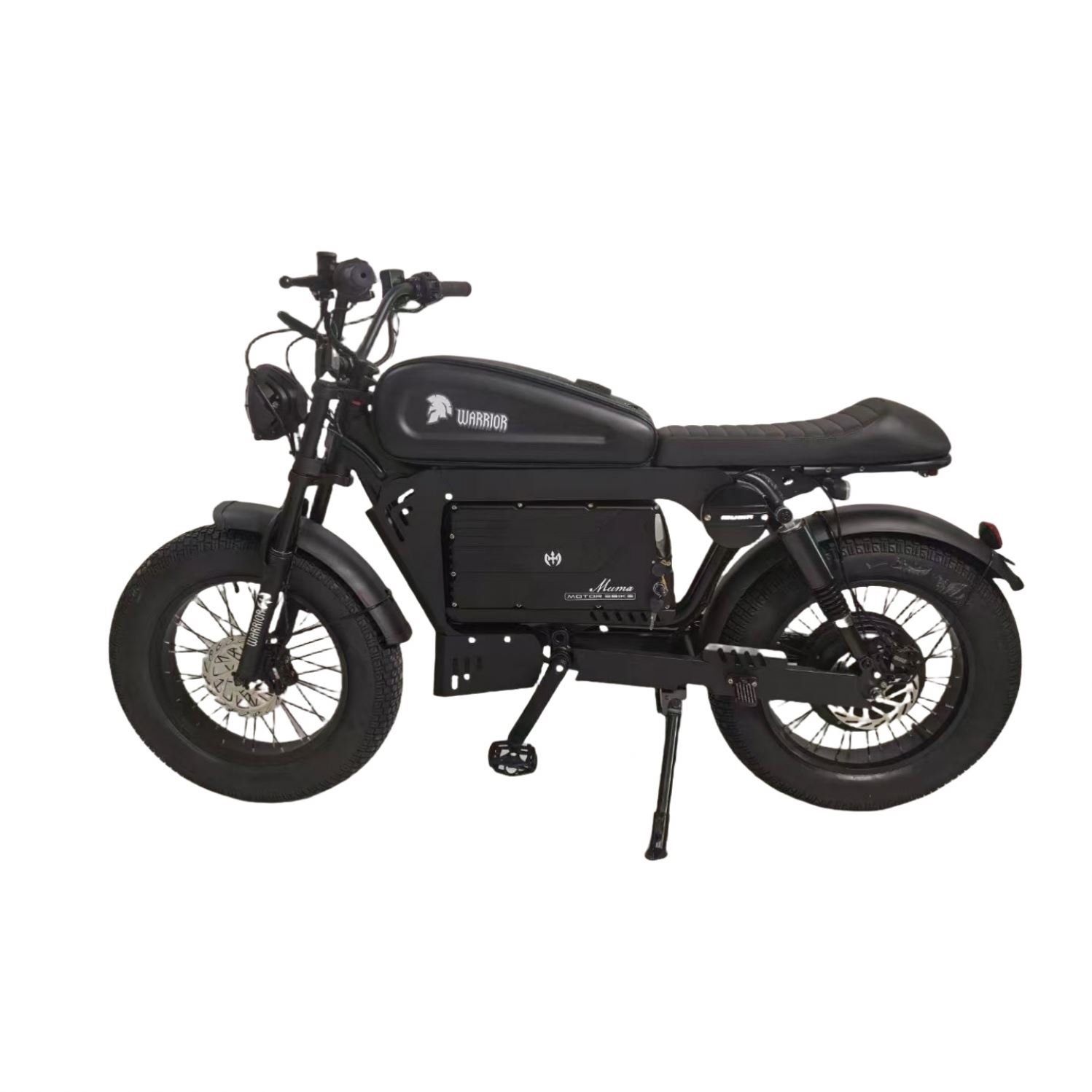 EU Warehouse 500w Fat Tire Electric Mountain Bike For Adults 48v Dual Battery Fat Electric Bike Mountain with Suspension