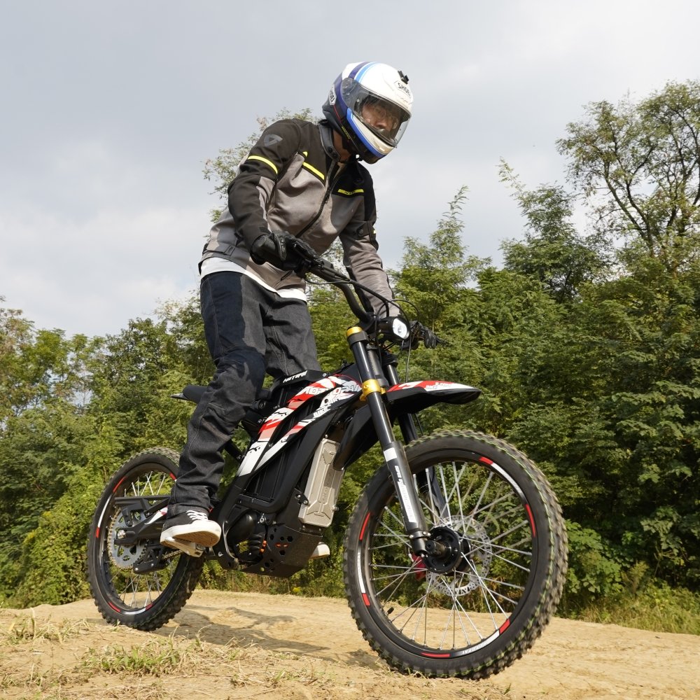Adult 74V 18000W Power Moto Cross Long Range 90KM Off Road E Motorcycle Electric Dirt Bike Bicycle