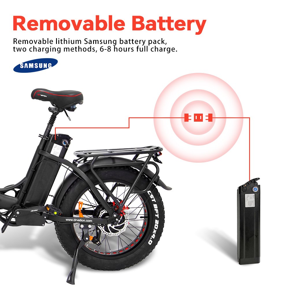 EU Stock 48V Electric Fat Tire Bike 20 Inch 750W Electric City Bike Road E-Bike Electric Folding Bike For Adults