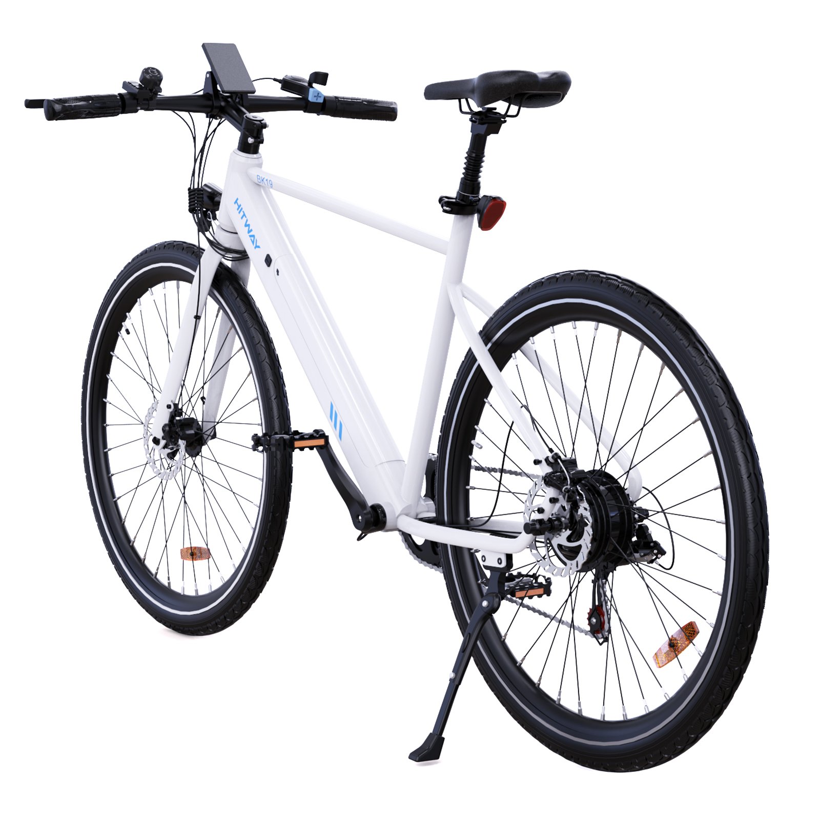 IN STOCK mid drive motor ebike electric city bike for women 350W Folding Mountain Bike Beach Ebike 26 Inch
