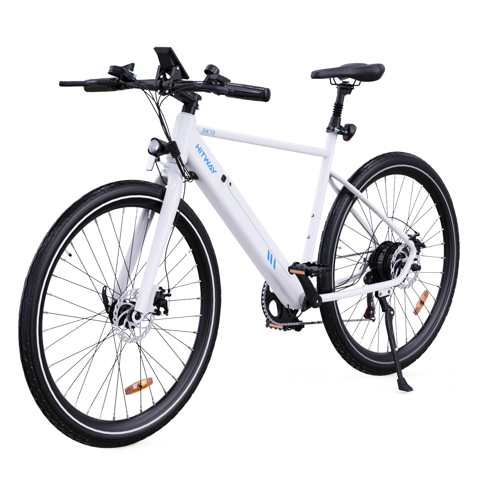 IN STOCK mid drive motor ebike electric city bike for women 350W Folding Mountain Bike Beach Ebike 26 Inch