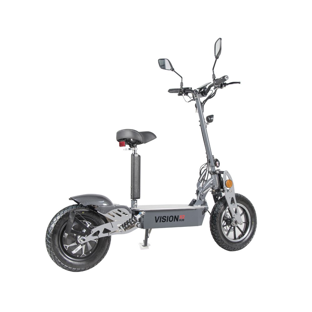 VISION X2 lithium battery electric scooter outdoor dual motor electric scooters 1500w with terrain tires for adult