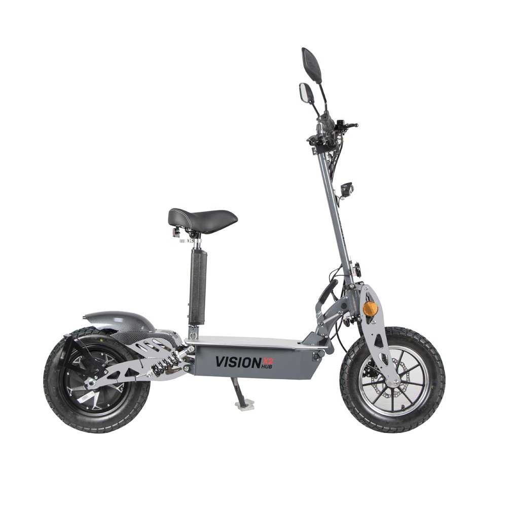 VISION X2 lithium battery electric scooter outdoor dual motor electric scooters 1500w with terrain tires for adult