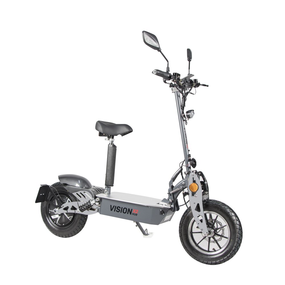 VISION X2 lithium battery electric scooter outdoor dual motor electric scooters 1500w with terrain tires for adult