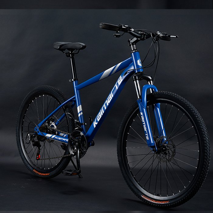 Wholesale 24 26 27.5 29 Polegadas Aluminum Full Suspension Mountain Bike with Steel Fork & Ordinary Pedal