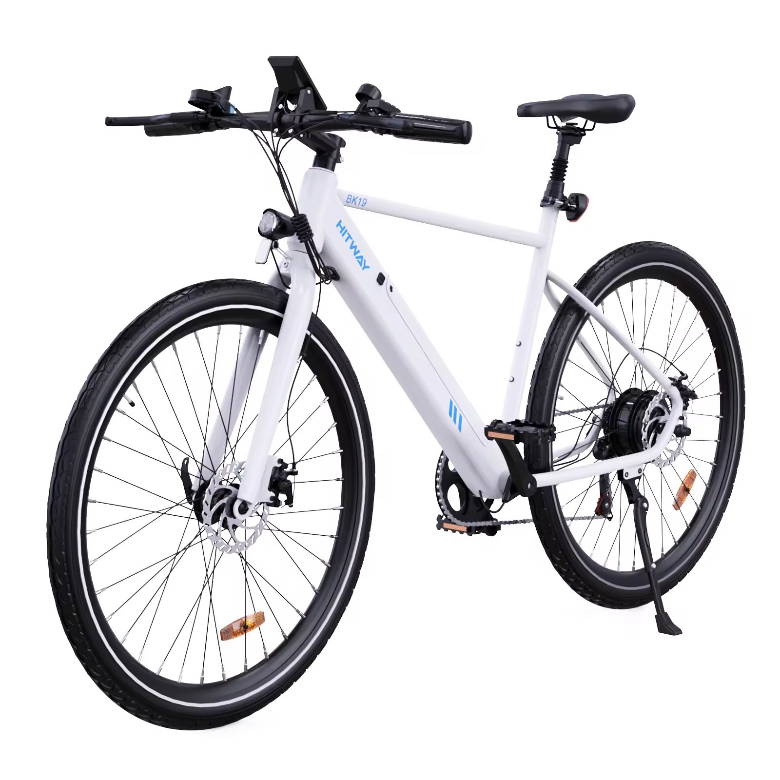EU Warehouse 700C E-Bike 250W Lithium Battery Electric Bike Rear Motor Adults Trekking City Pedelec Men Women Electric Bicycle