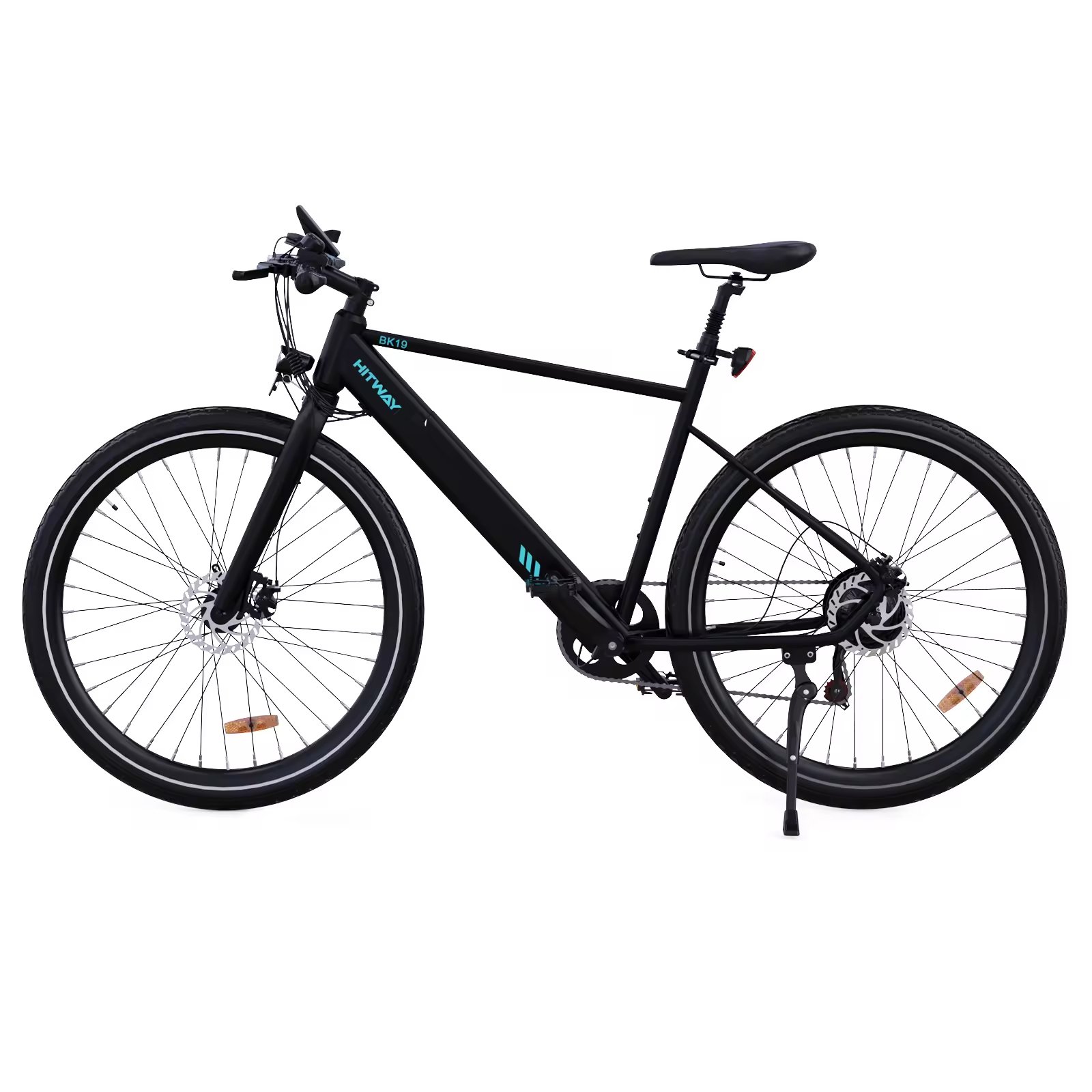 EU Warehouse 700C E-Bike 250W Lithium Battery Electric Bike Rear Motor Adults Trekking City Pedelec Men Women Electric Bicycle