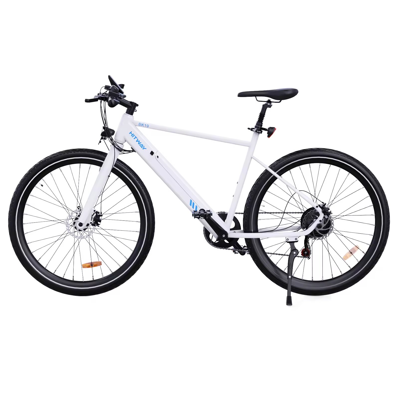 EU Warehouse 700C E-Bike 250W Lithium Battery Electric Bike Rear Motor Adults Trekking City Pedelec Men Women Electric Bicycle