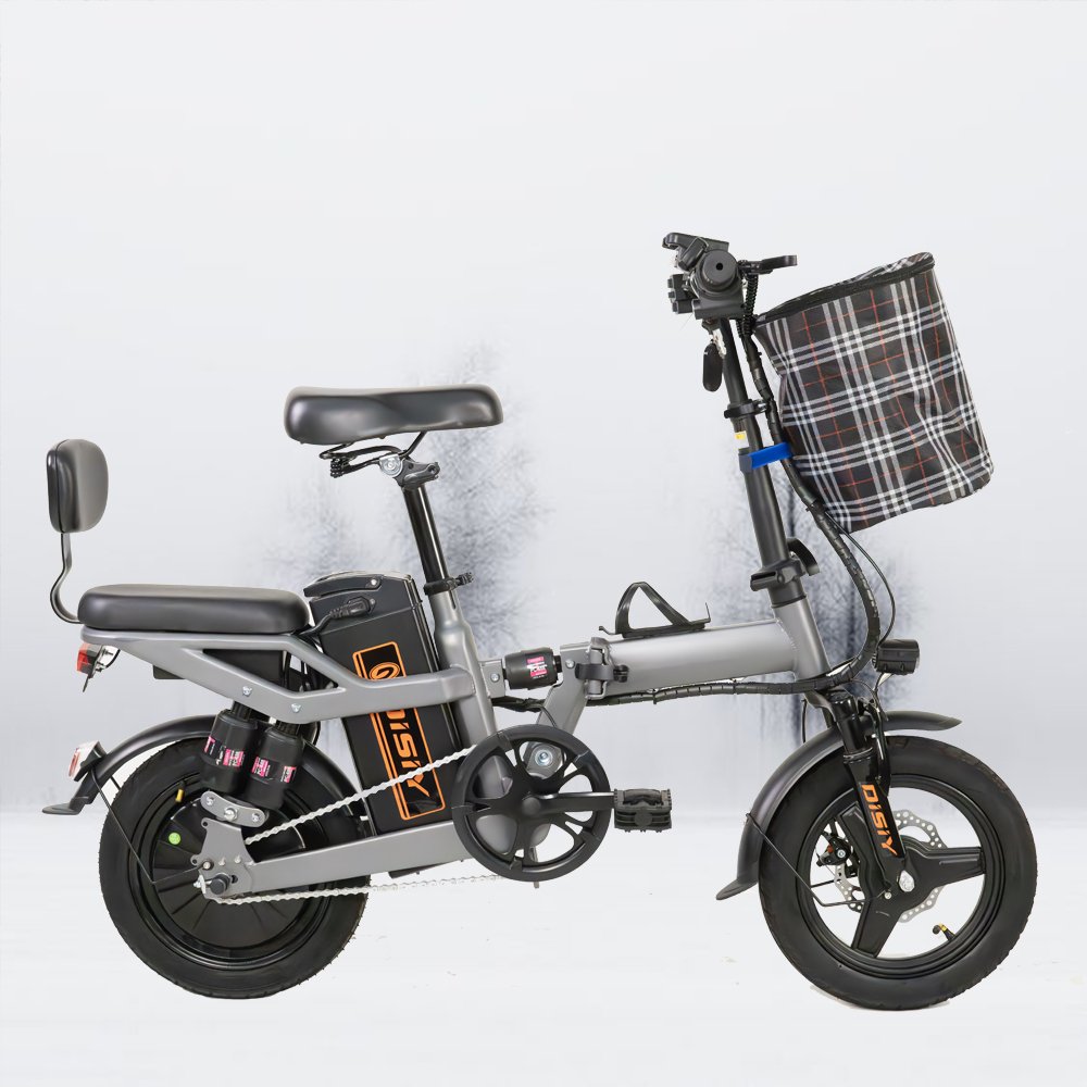 High-Quality 14inch 48V 10AH 15AH 350W aluminum alloy mini Foldable electric bicycle city Folding e bike for Adults S5