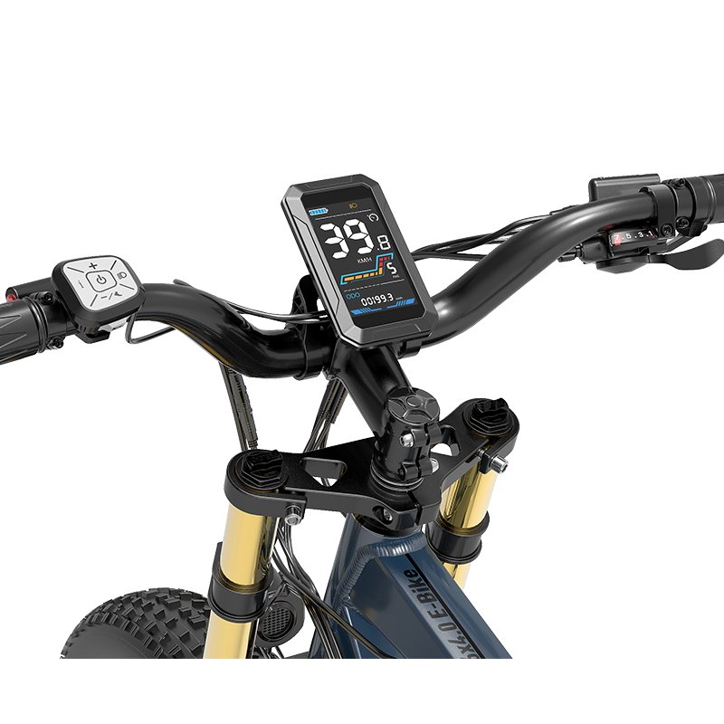 US EU warehouse Lankeleisi RV700 E Bike 1000W 26 inch Fat Electric Bike Full Suspension E Mountain bike