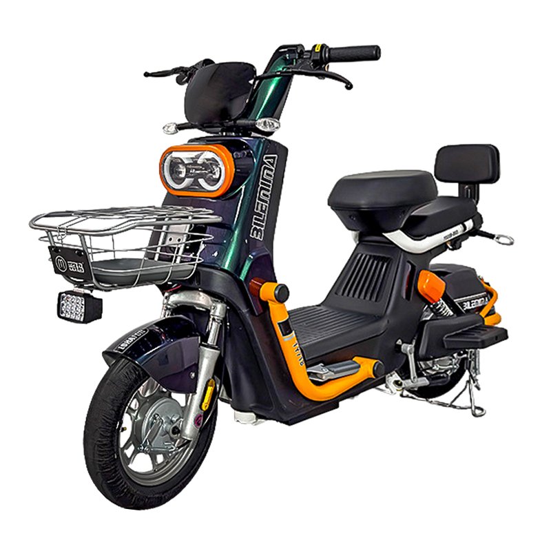 High Quality Modern City Electric Bike Moped 350W 48V 12Ah with down Tube Lithium Battery Digital Display Electric City Bike