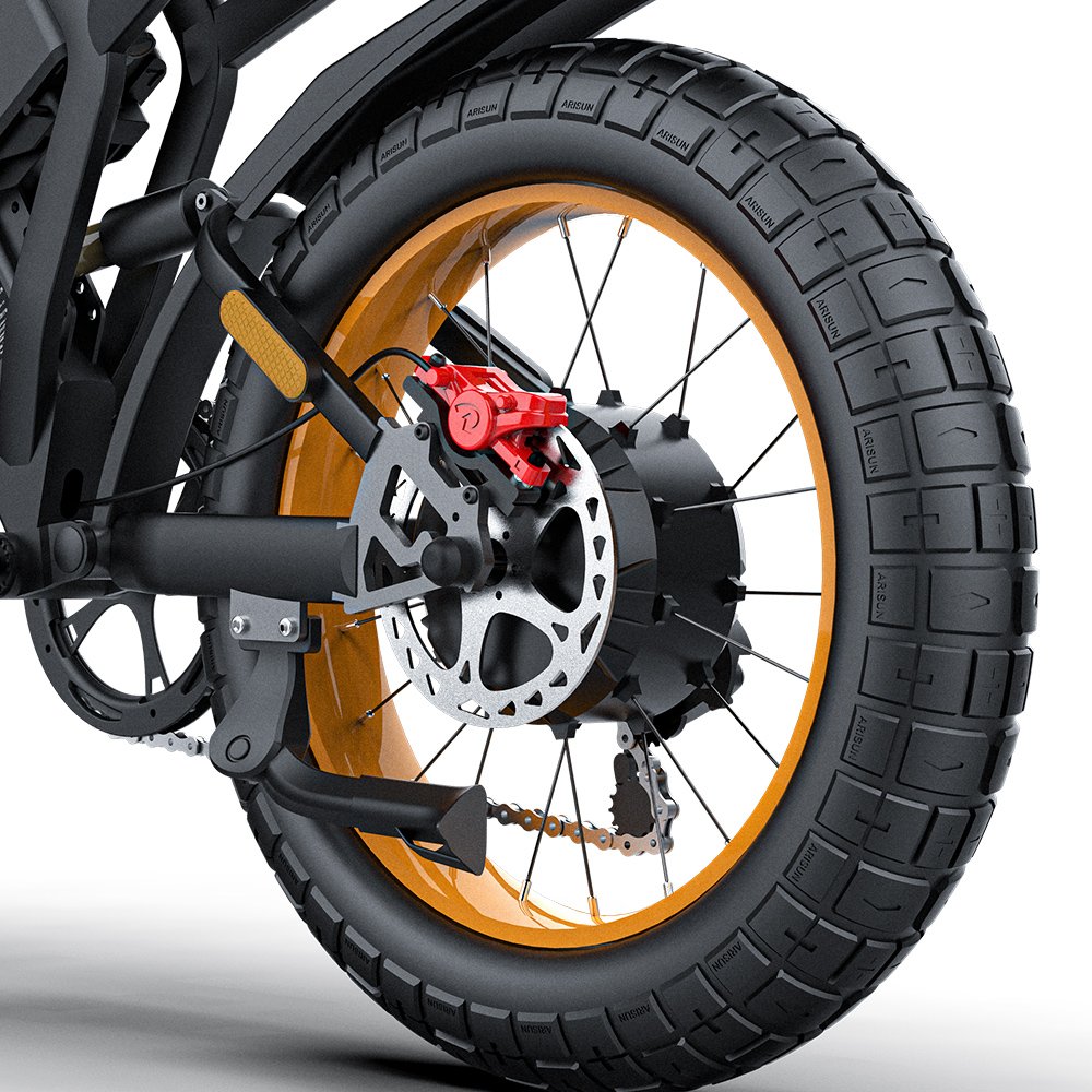 EU USA Warehouse Retro Dirt Fat Tire E-bike COSWHEEL 1000w Motor Long Range 20*4.0" City Off-Road Fat bike 750w Electric Bicycle