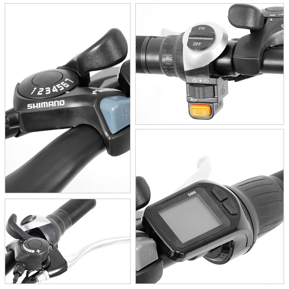 2021 top quality mountain capable bike 48v 500w high end famous brand battery electric bike