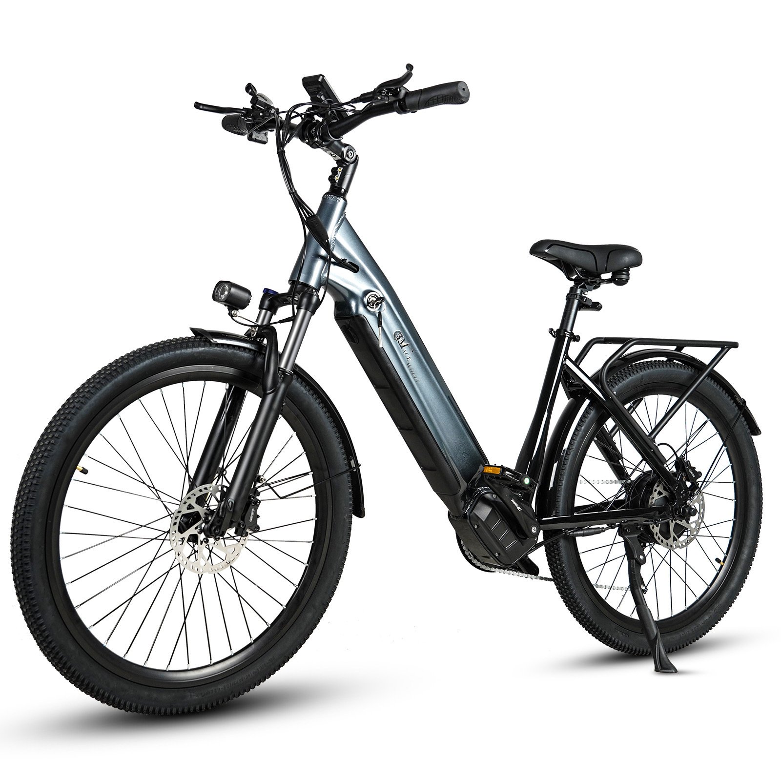 2024 New Arrival Cmacewheel L26 Electric Bike 17ah Aluminum Alloy Frame 26inch Electric City Bike
