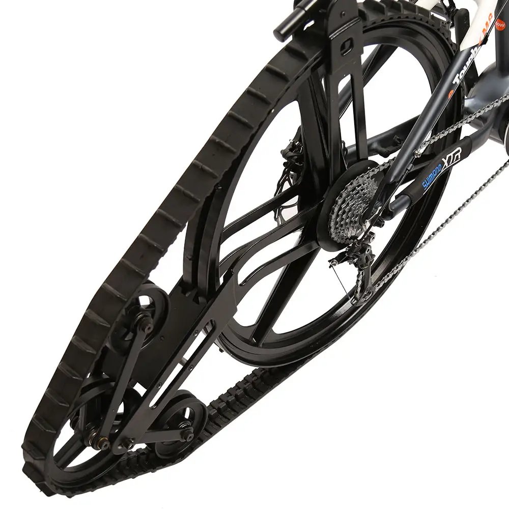 TXED 48V 500W Central Motor Electric snow bike full suspension Electric mountain bike Track snow bike Kits