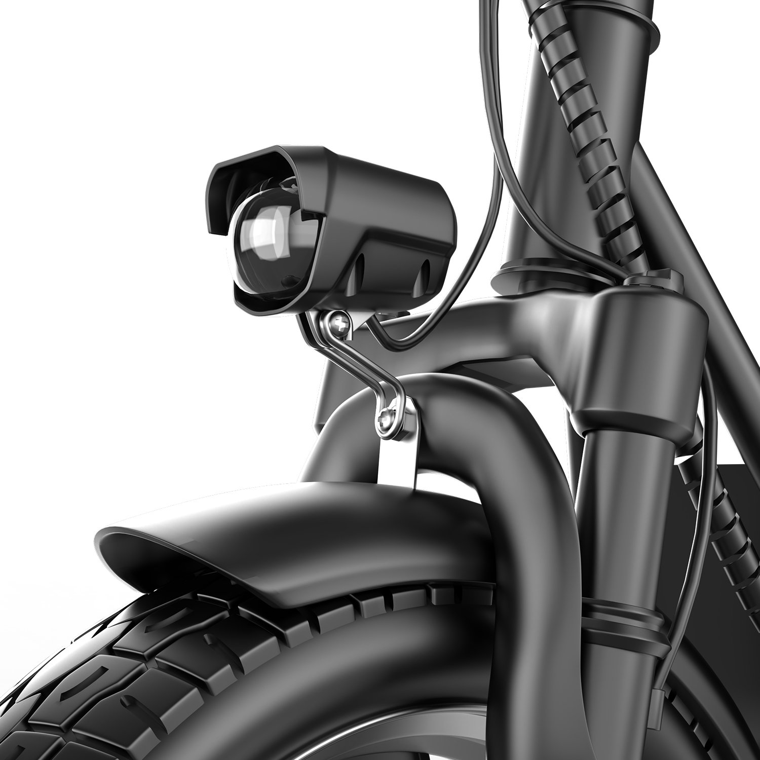 Electric Bike Multi-Shock Absorption City Adult Electric Bicycle 48V 500W Alloy Steel Ebike 14"Road tires With Basket