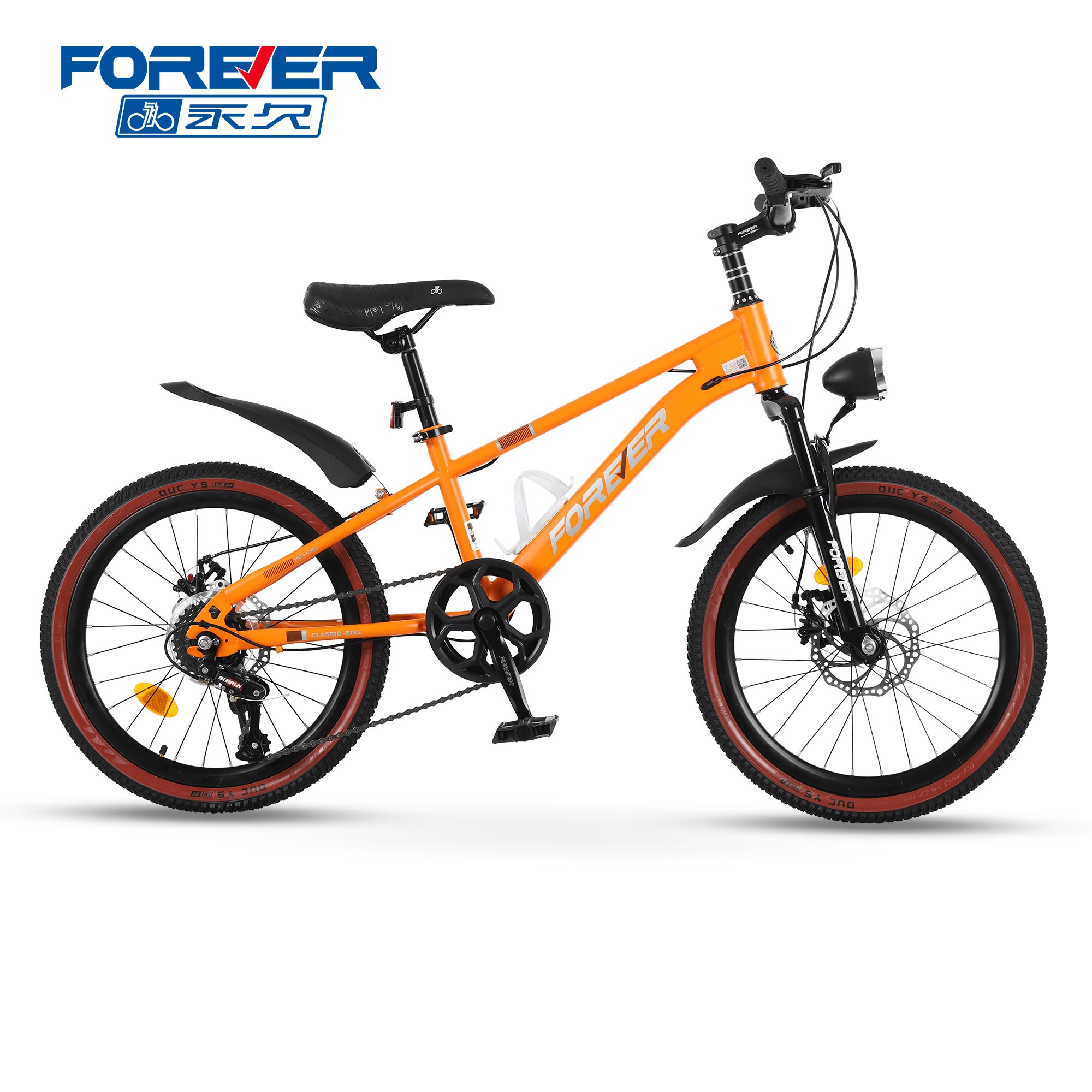 FOREVER 2023 Factory New Product 18/20/22 Inch single/7 Speed Steel Student Bicycle Mini Bike For Children Mountain Bike