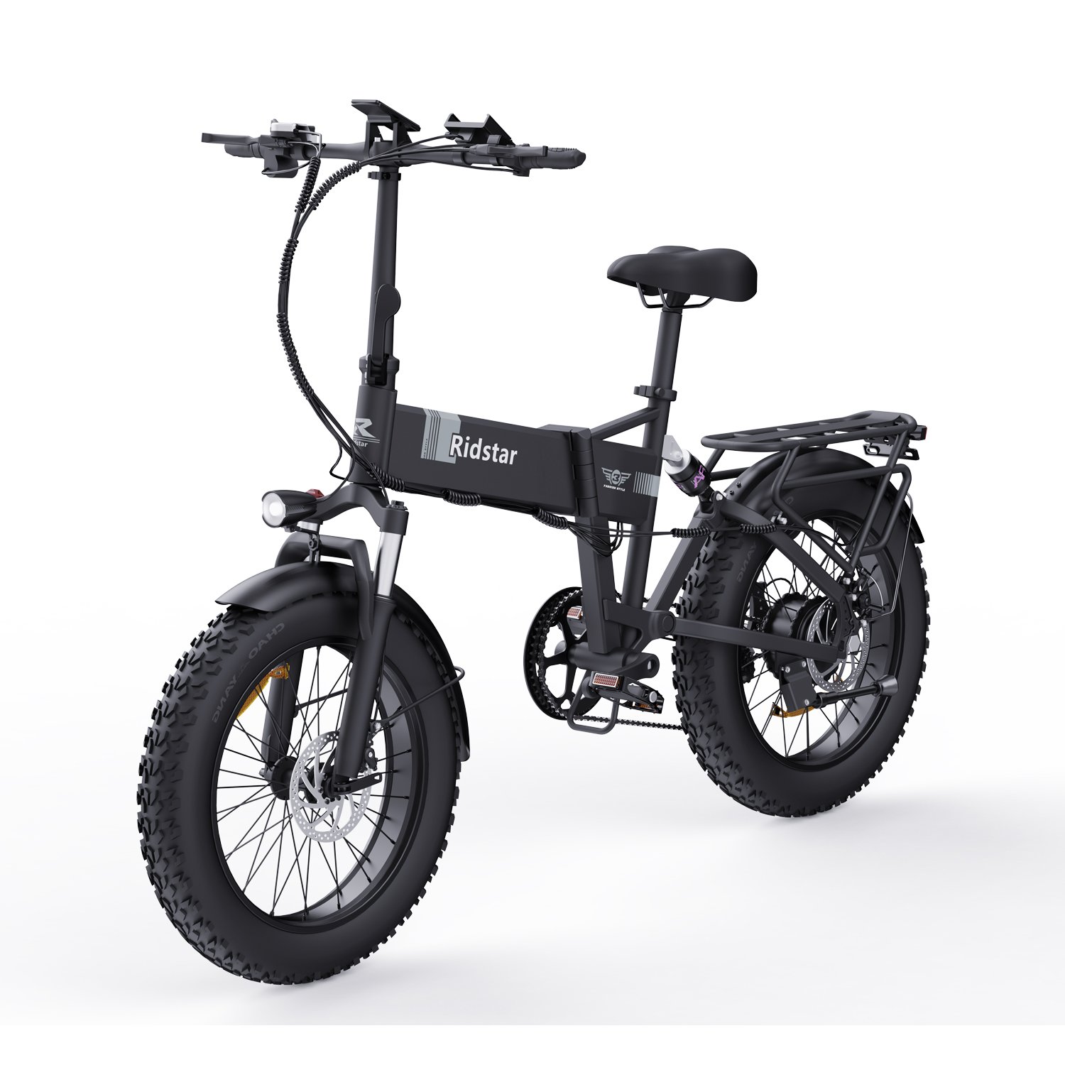 EU Warehouse 2000W Dual Motor Electric Mountain Bike Ridstar H20Pro 20 Inch Fat Tire All Terrain E-bike 48V 23AH Electric Bike
