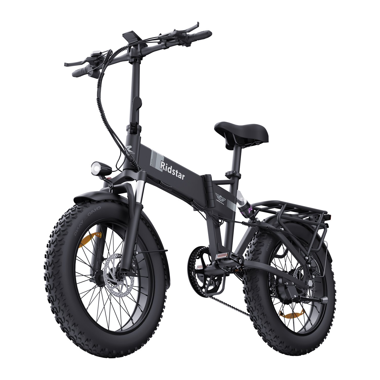 EU Warehouse 2000W Dual Motor Electric Mountain Bike Ridstar H20Pro 20 Inch Fat Tire All Terrain E-bike 48V 23AH Electric Bike