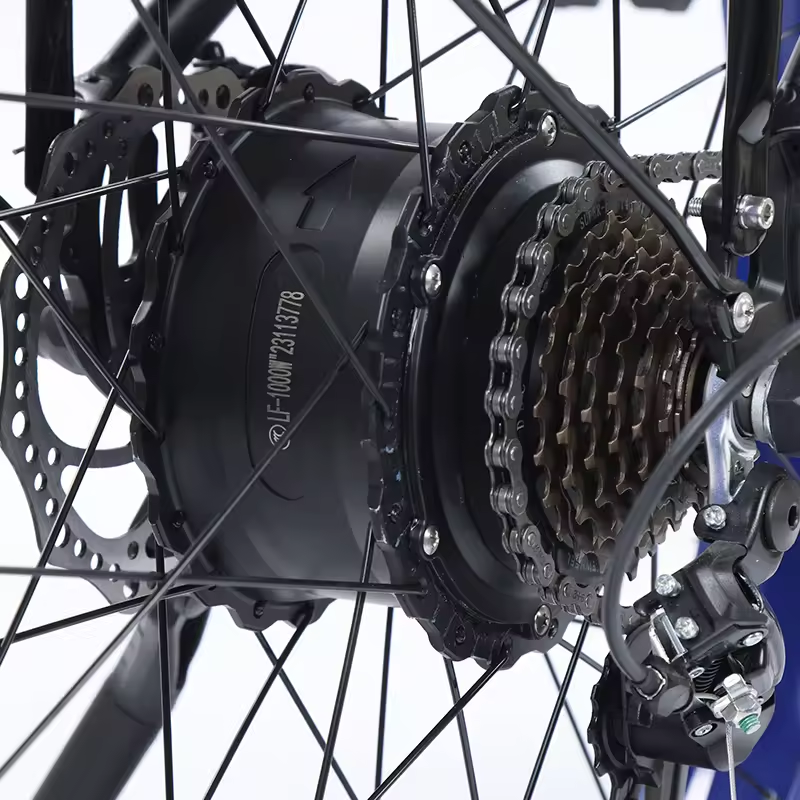 Factory custom electric mountain bike 48v 300/500w e bike fatbike 26*4.0 bike Cheap bici-elettrica