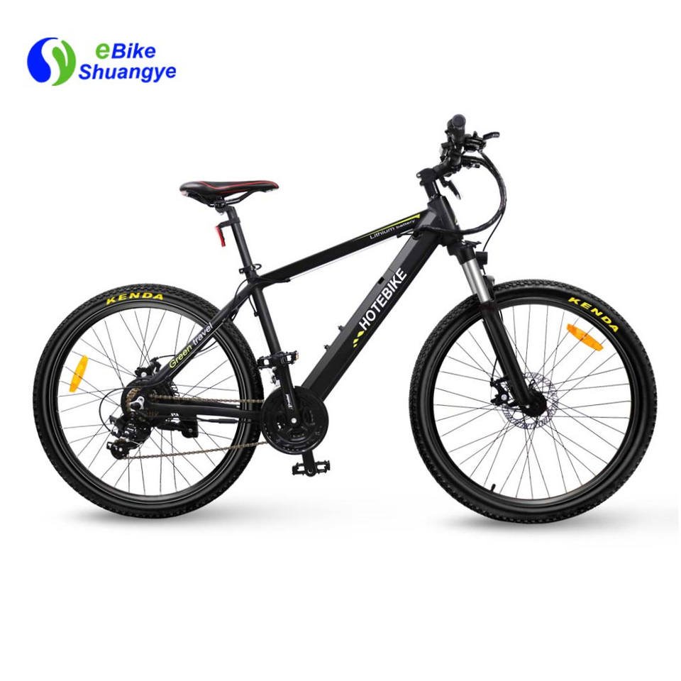 26 inch electric bicycle 45km/h electric moped mountain dirt bike 36v 48v 250w 350w 500w 1000w fat ebike full suspension