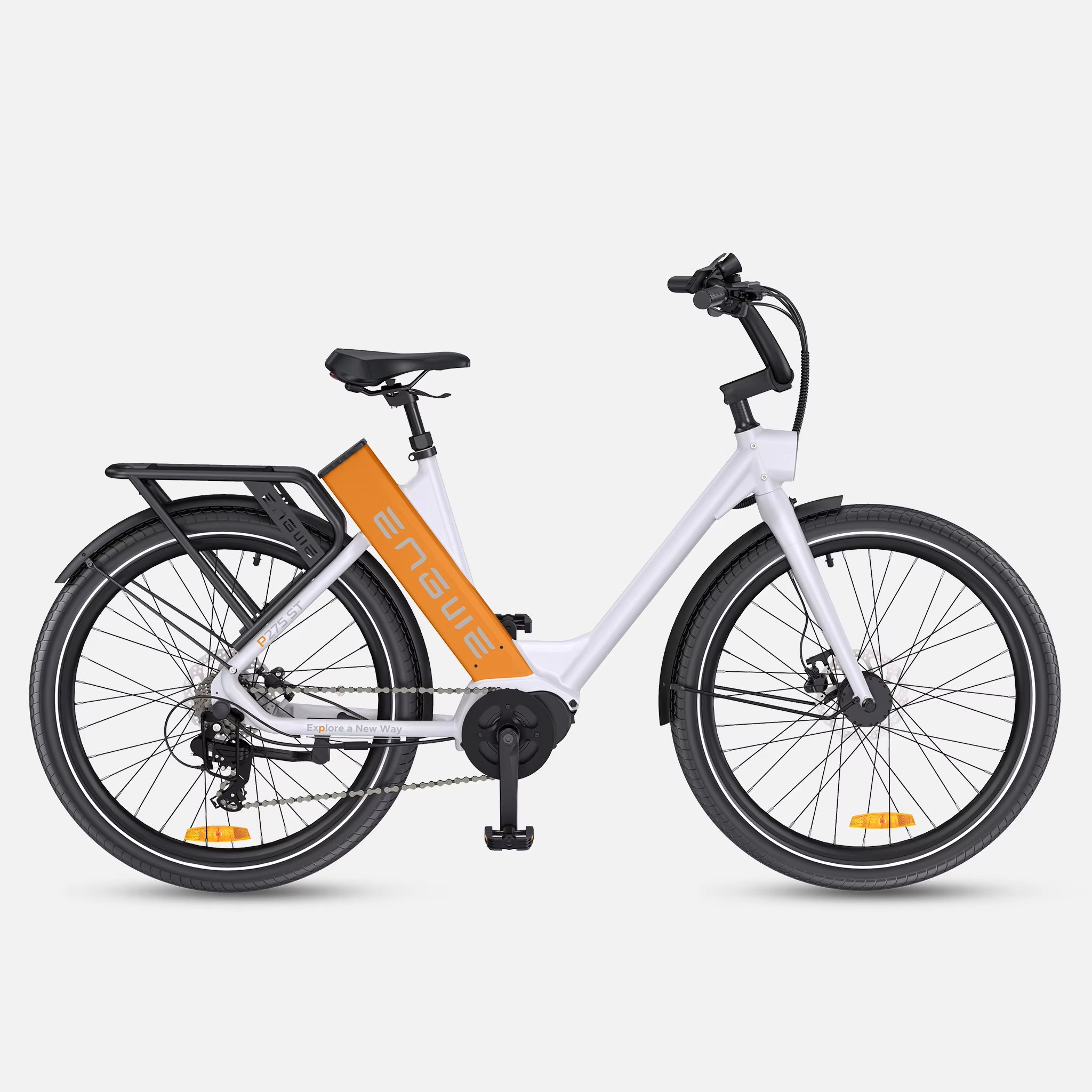 Eu Ready Stock ENGWE P275 ST Adult Fatbike 250W 27.5Inch Dirt E-Bike Mountain City Hybrid Ebike Bicycle Electric Bike