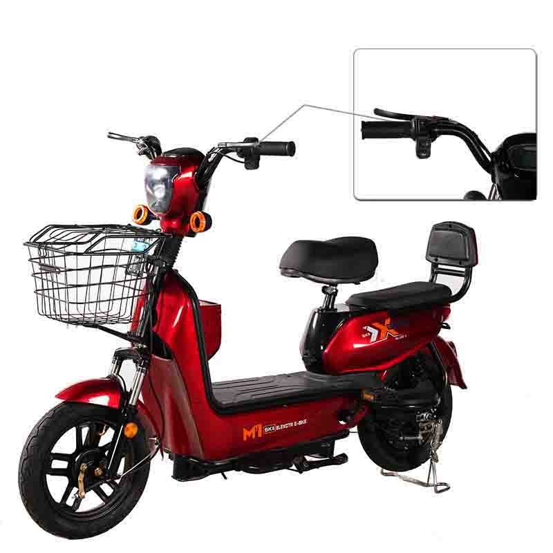 New 48V Electric City Bike 14" Foldable Adult Scooter with Steel Frame and 45 Speed Gears Wholesale from Manufacturer