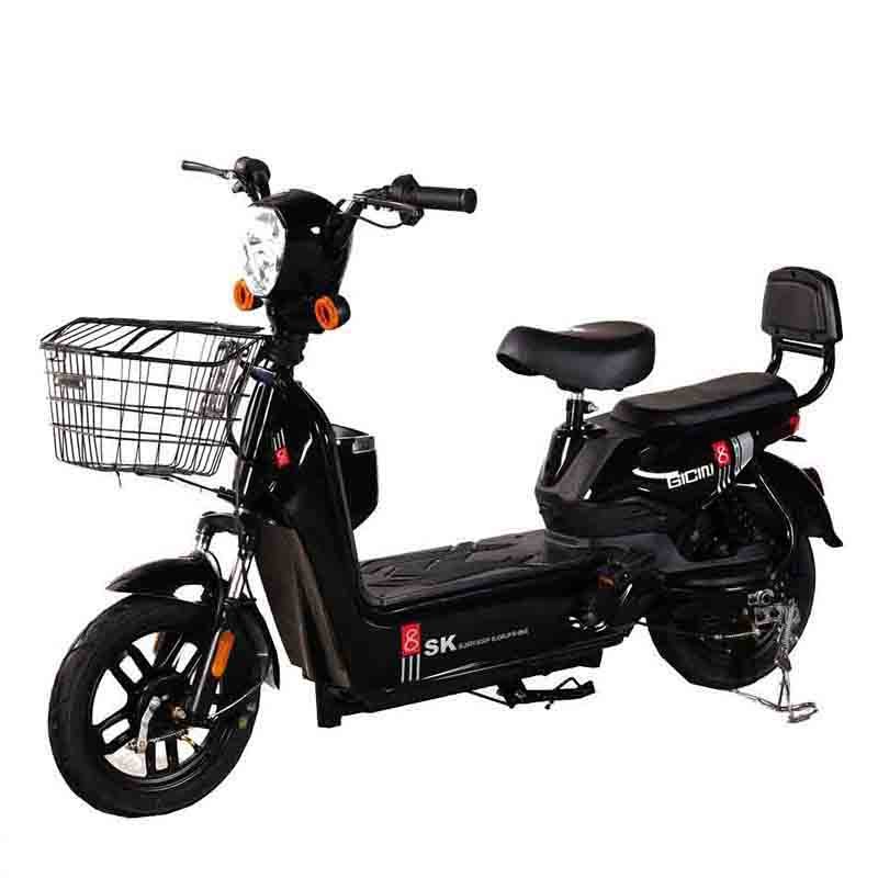 New 48V Electric City Bike 14" Foldable Adult Scooter with Steel Frame and 45 Speed Gears Wholesale from Manufacturer