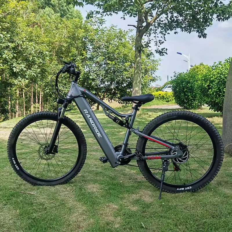 RANDRIDE YG90 Electric Mountain Bike 27.5 inch Adult Hydraulic Disc Brake 1000w Electric Bike