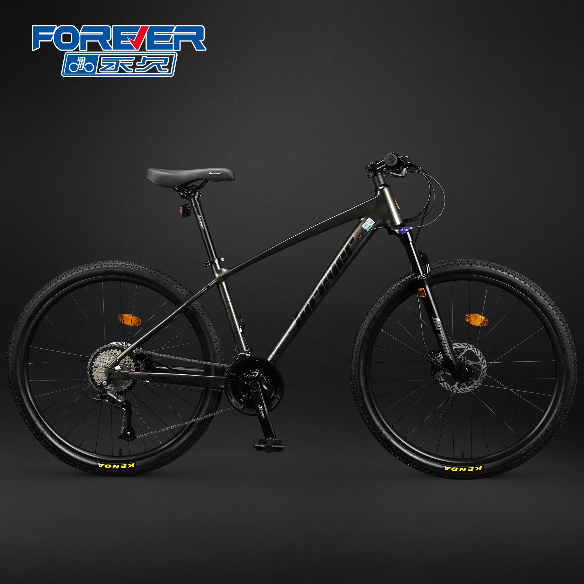 FOREVER New Aluminum Alloy Hydraulic Disc Brake Bike 27.5 Inch 10/18/30 /33 Speed MTB Mountain Bike