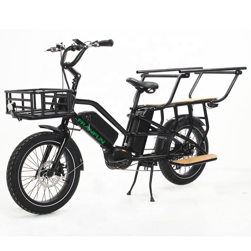 20*3.0 Wide wheels Kids child carrying electric city bike with Bafang engine m420