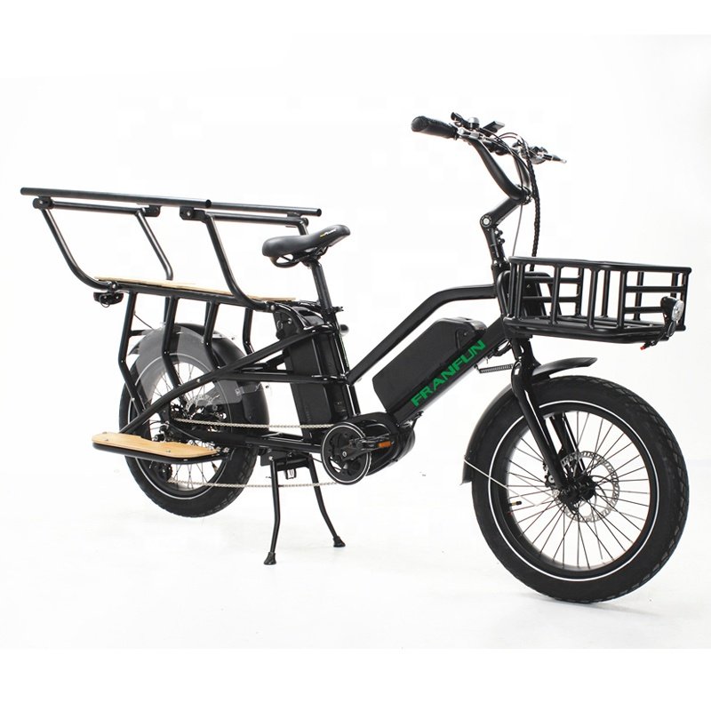 20*3.0 Wide wheels Kids child carrying electric city bike with Bafang engine m420