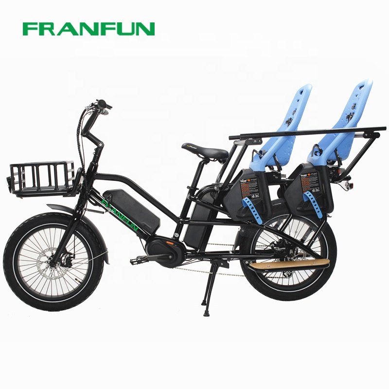 20*3.0 Wide wheels Kids child carrying electric city bike with Bafang engine m420