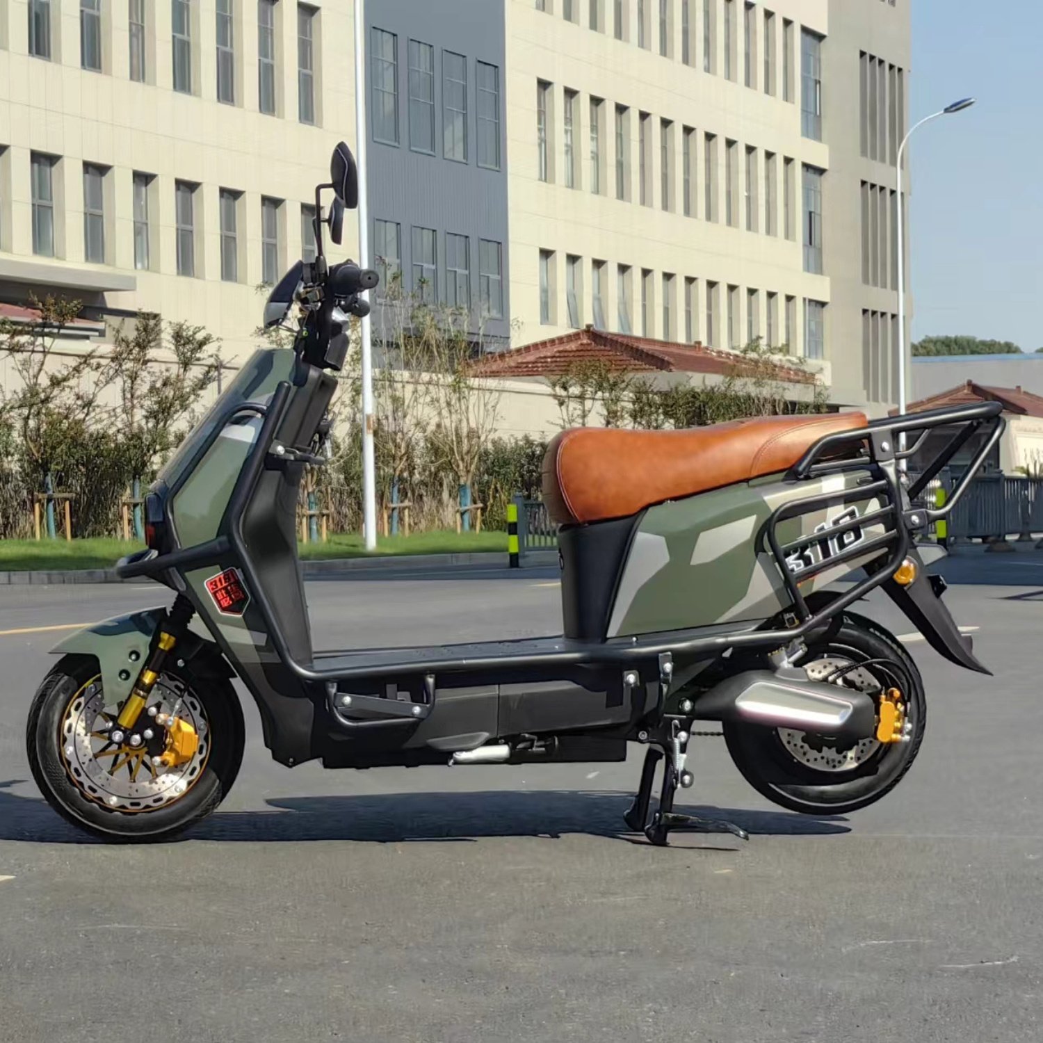 Great Standard Custom Sportbikes Long Range 40-60km/h 1200W 72V Two-Wheeled Adult Electric Motorcycles
