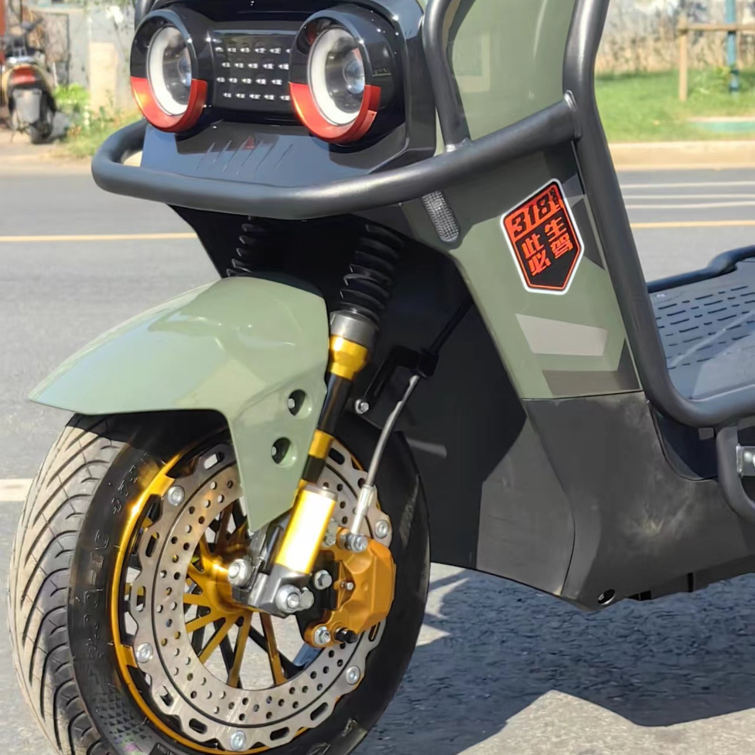 Great Standard Custom Sportbikes Long Range 40-60km/h 1200W 72V Two-Wheeled Adult Electric Motorcycles
