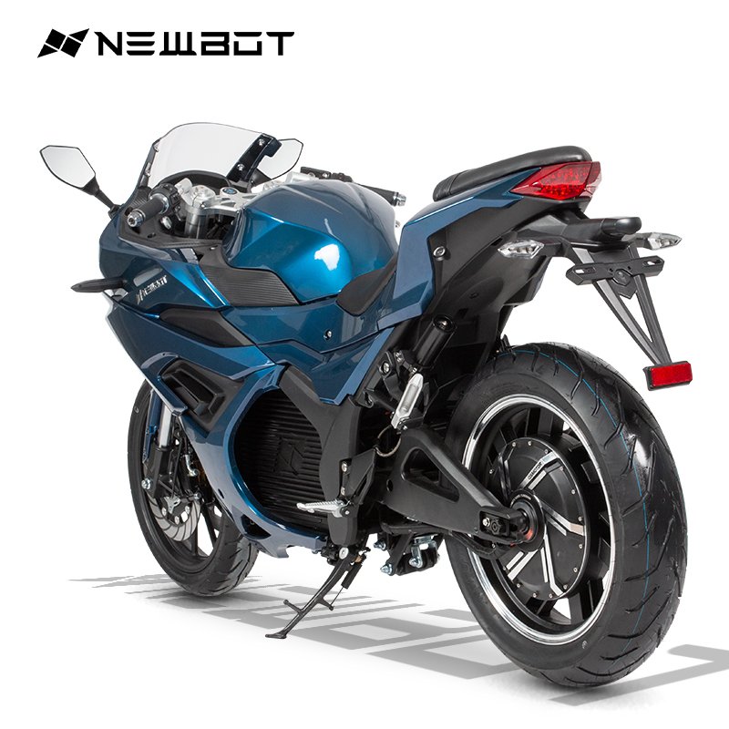 Newbot EEC COC Storm 5000W 72V 102Ah Blue Superbike High speed Electric Motorcycle Motor Roller Sportbike