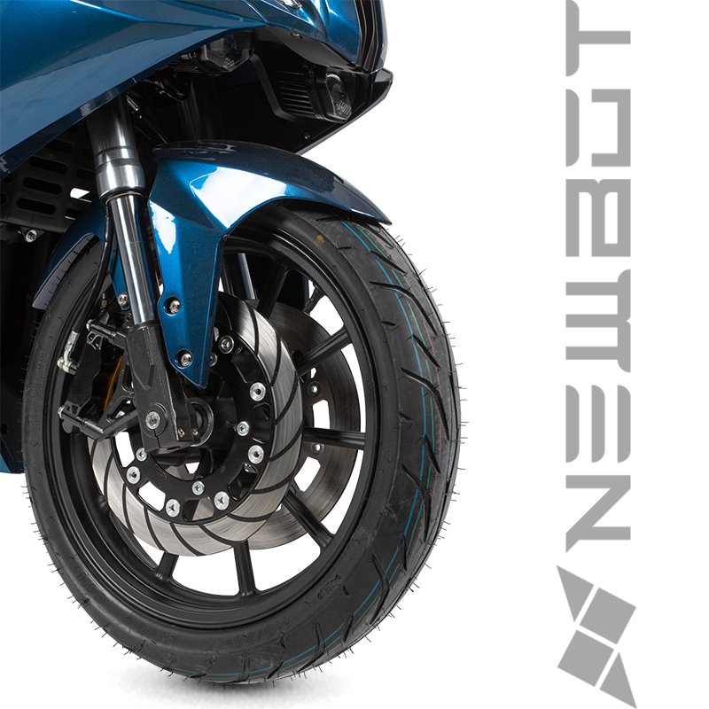 Newbot EEC COC Storm 5000W 72V 102Ah Blue Superbike High speed Electric Motorcycle Motor Roller Sportbike