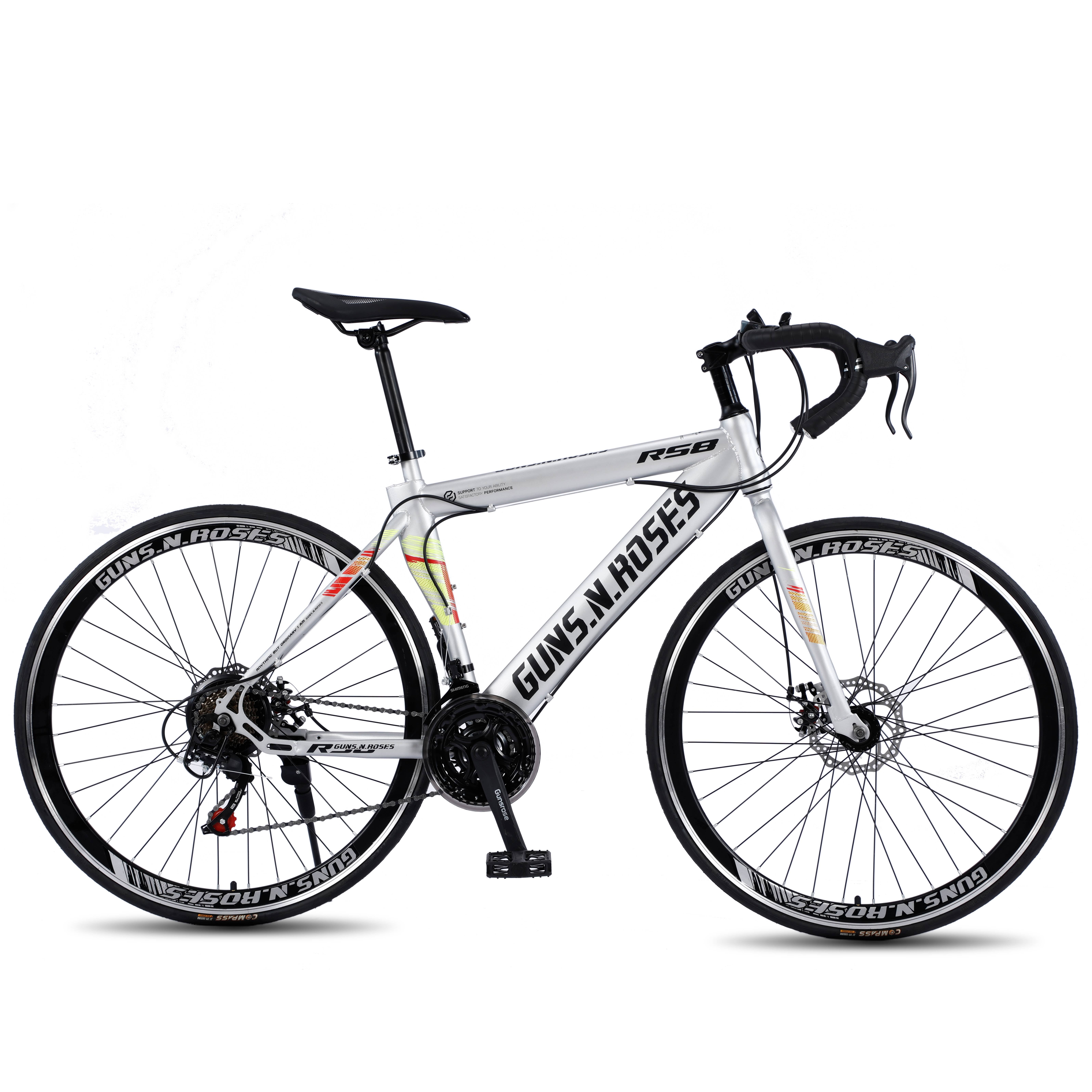 High Quality Professional Carbon Fiber Road Bike Children 21-Speed Double Suspension Disc Brake Suspension Fork Popular Style