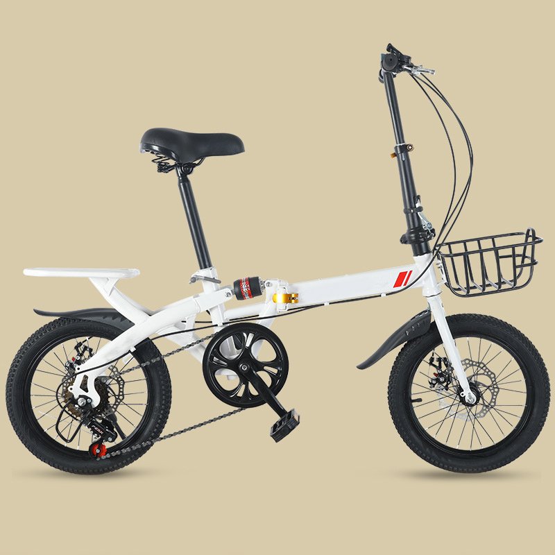 Manufacturer shock suspension bike variable disc brake bicycle 16 inch 20 inch folding bicycle for men women adult children