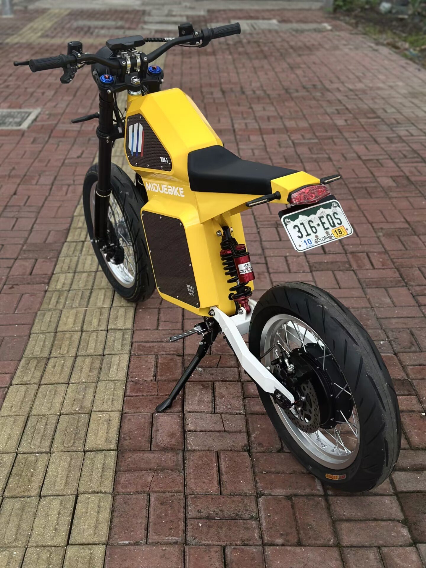 MDX-3 72v Mountain Electric Bicycle Stealth Bomber Electric Bike 12600w Ebike