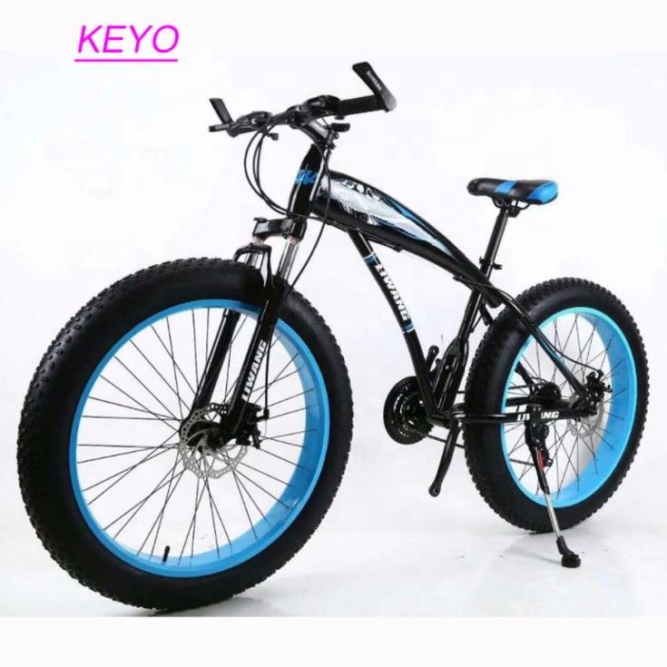 European Standard 26x4.0 Snow Fat Bike Tyre Wholesale Price Big 26 Inch Mountain Bike with Aluminum Fork Alloy Rim for Beach Use