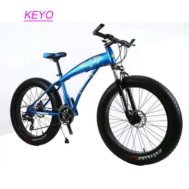 European Standard 26x4.0 Snow Fat Bike Tyre Wholesale Price Big 26 Inch Mountain Bike with Aluminum Fork Alloy Rim for Beach Use