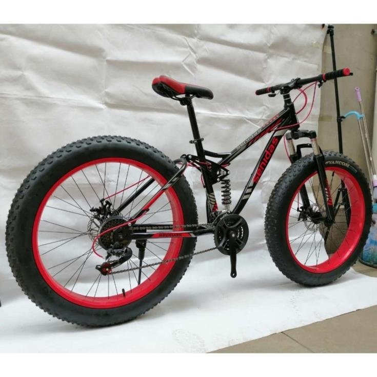 European Standard 26x4.0 Snow Fat Bike Tyre Wholesale Price Big 26 Inch Mountain Bike with Aluminum Fork Alloy Rim for Beach Use