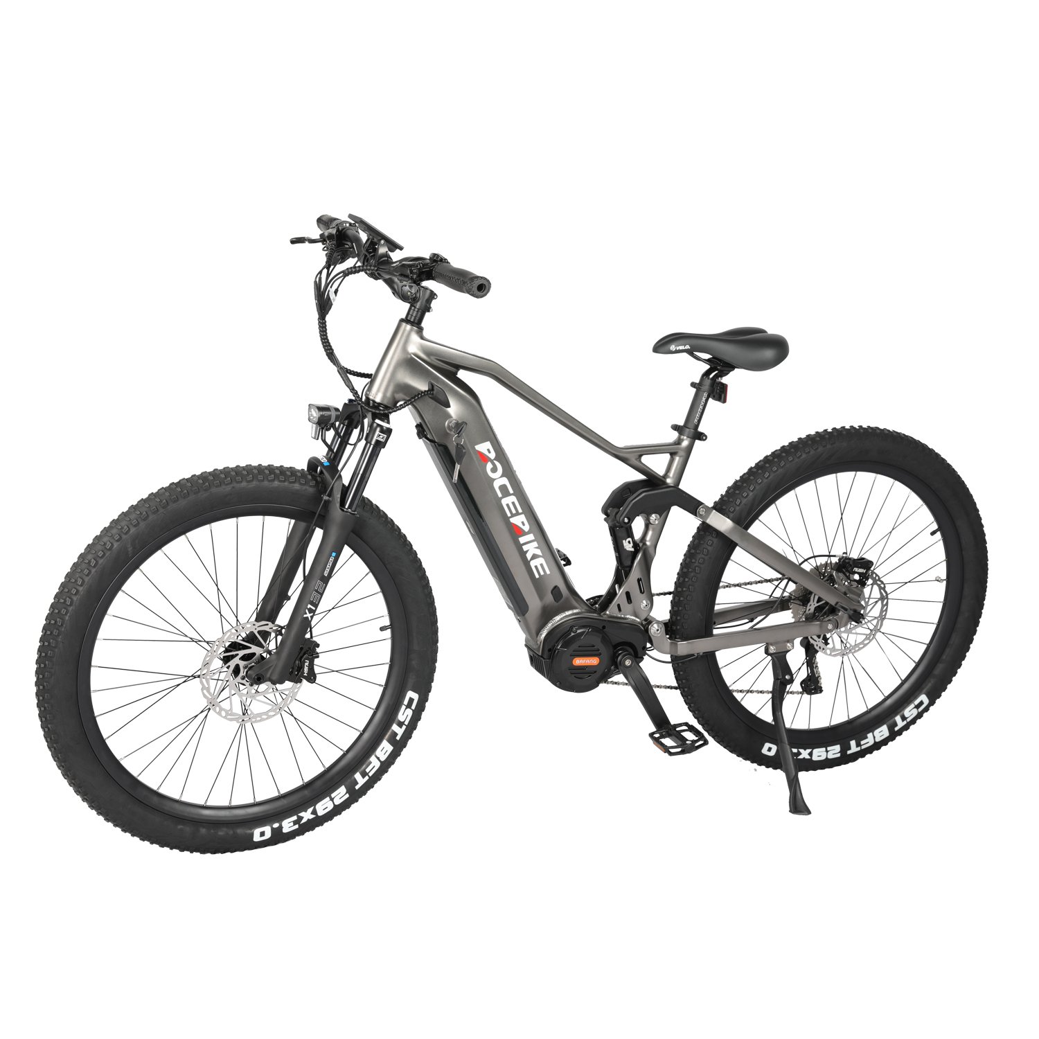 OEM High Quality 29'' Electric Mountain Bike Off-road MTB Full Suspension E Bike Mid Drive Bafang Electric Bicycle